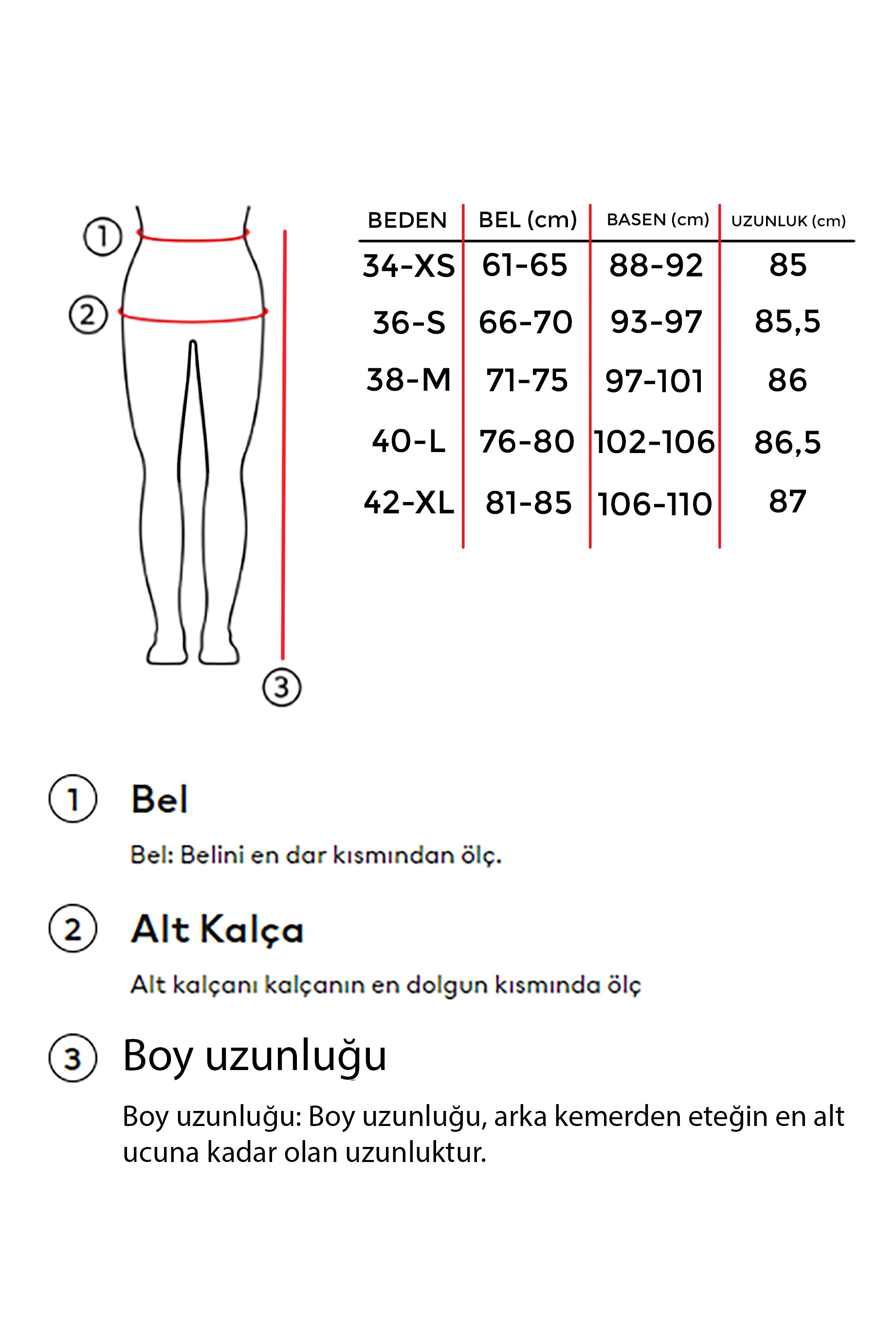 Kadın Beyaz Renk Yandan Derin Yırtmaç Detaylı Uzun Denim Etek