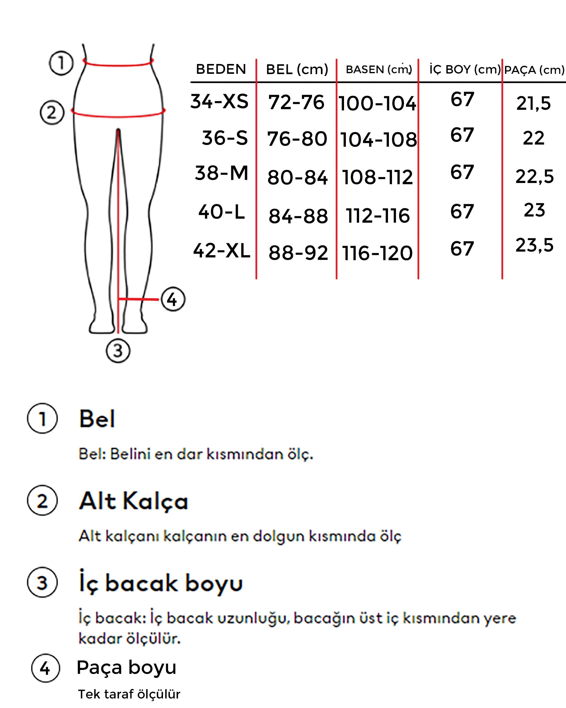 Kadın G Kot Rengi Carrot Fit %100 Koton Denim