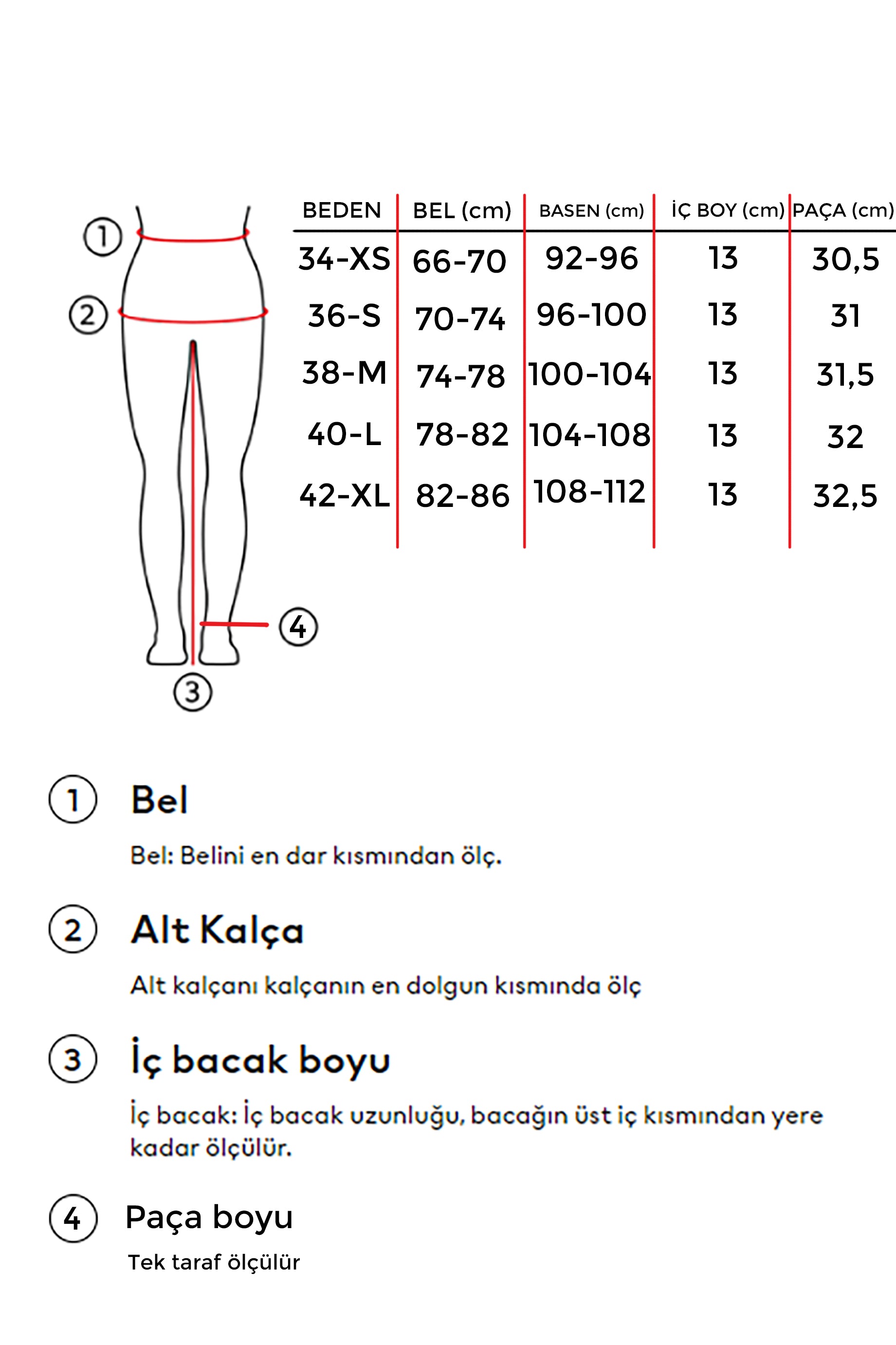 Kadın Snow Kot Rengi Önden Cepli Midi Boy Denim Şort